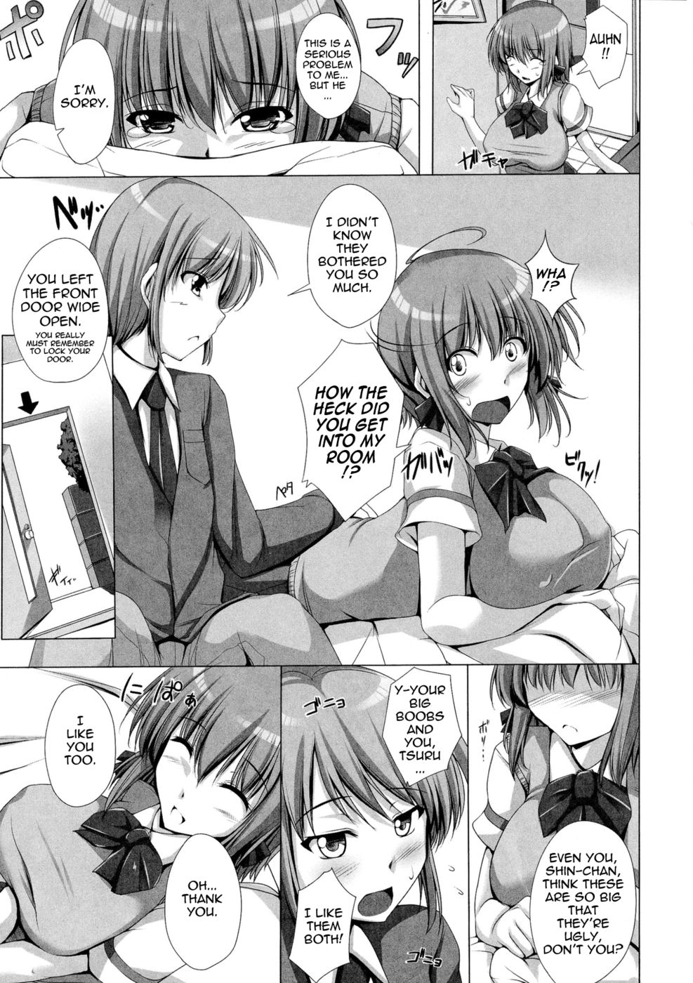 Hentai Manga Comic-My Boobs Are Such Trouble-Read-5